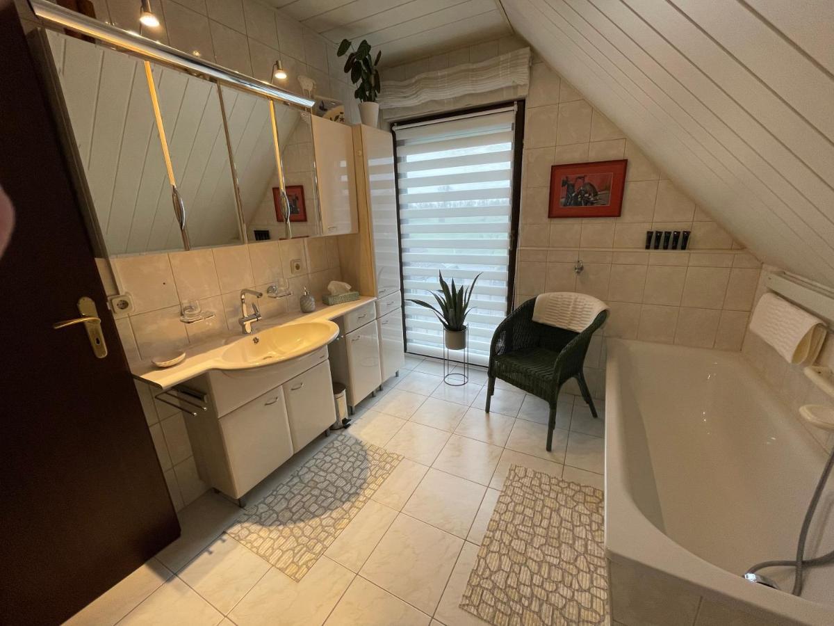Ferienwohnung Wiesenblick ลืบเบอเนา ภายนอก รูปภาพ
